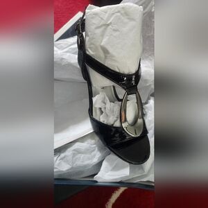 KAREN SCOTT Black Carmeyy Wedge Sandals